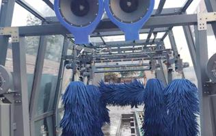 坐標京畿重地——河北保定，潘達智能洗車(Intelligent car wash)配置林頓洗車設備